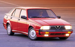 alfa 75 turbo america