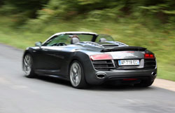 test audi r8 v10