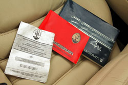 carnet entretien maserati