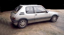 peugeot 205 gentry champagne