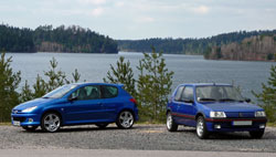 206 rc 205 gti