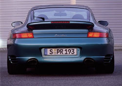 arriere porsche 911 turbo 996.2