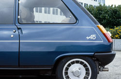 logo A5 renault 5 alpine turbo