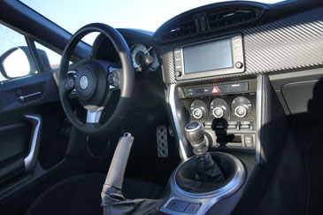 interieur toyota gt86 phase 2 facelift mk2