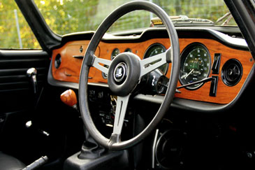 interieur triumph tr6