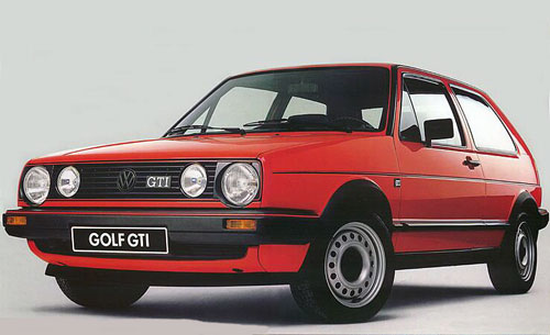 vw golf 2 GTI