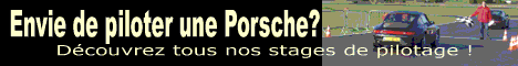 stage de pilotage en Porsche