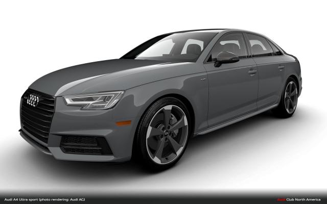 Audi A4 Ultra Sport : les adieux de la boîte manuelle aux USA Audi A4 Ultra Sport : les adieux de la boîte manuelle aux USA