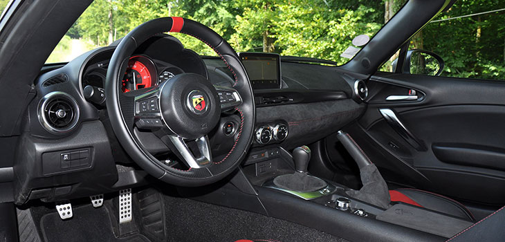 interieur abarth 124 gt