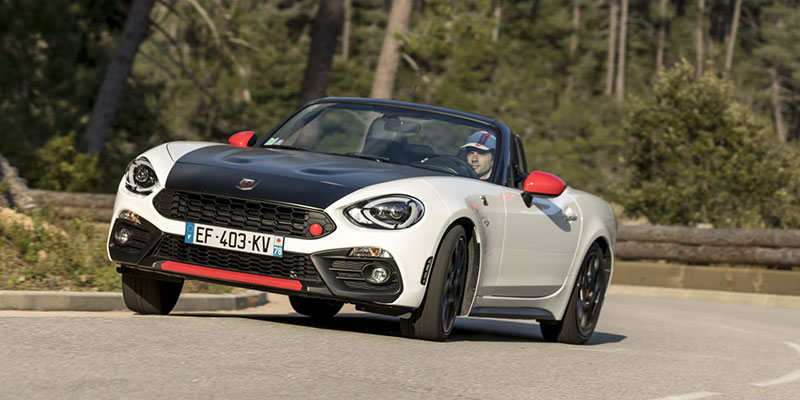 essai performances fiat 124 spider abarth 2017