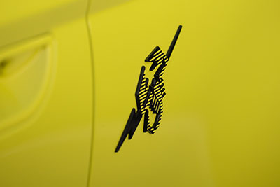 logo abarth scoprion 500e