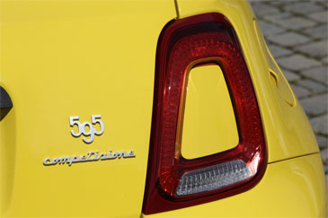 logo abarth 595 competizione facelift 2016 mk2