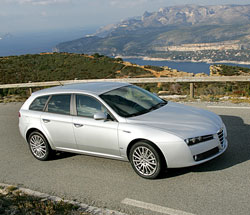 avant alfa romeo 159 sportwagon