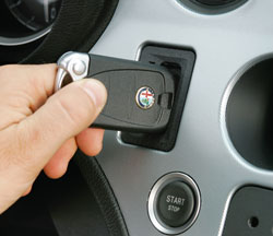 clé alfa romeo 159 v6