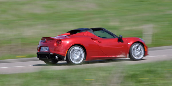 Photo ALFA-ROMEO 4C Spider 