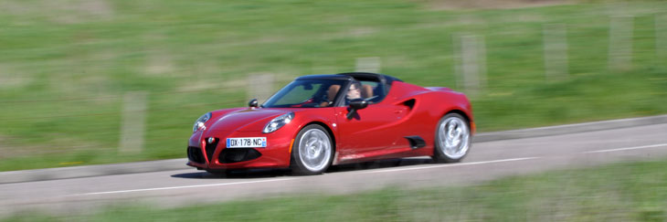 alfa 4c spider