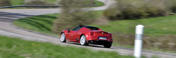 essai alfa romeo 4c spider