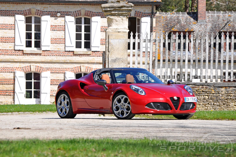 alfa romeo 4c spider