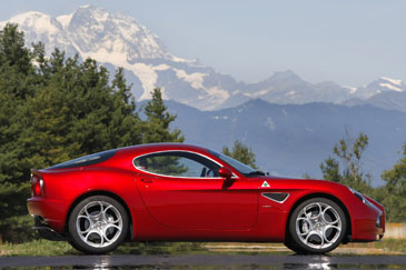 alfa romeo 8c competizione ar