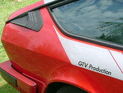 alfa romeo alfetta gtv production