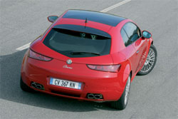 arriere alfa romeo brera v6