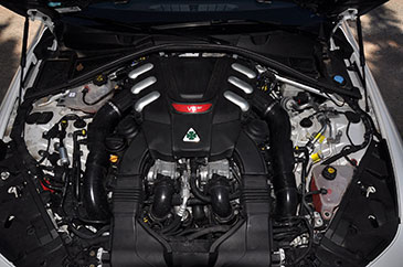 v6 biturbo ferrari alfa romeo giulia quadrifoglio