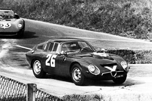 alfa giulia tz1 1000 km Monza 1965