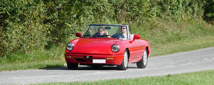 essai alfa romeo spider 2000