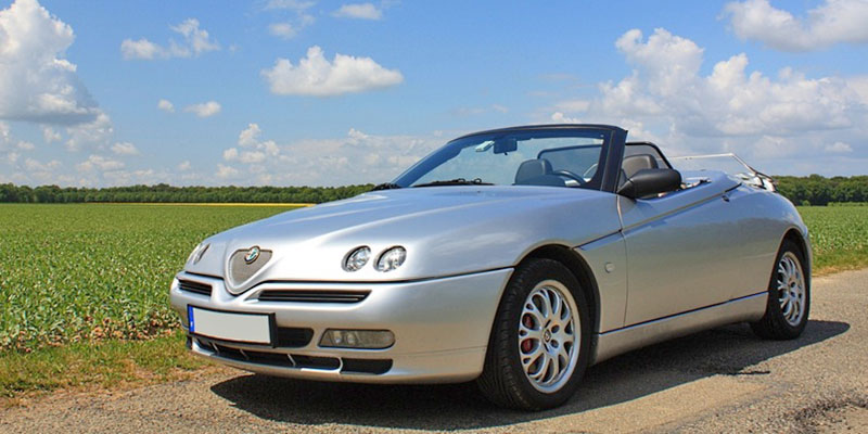 avant alfa romeo spider 916 v6
