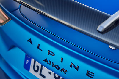 logo bequet carbone alpine a110 r