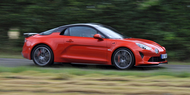 essai alpine a110 s 300 ch 2022 kit aero