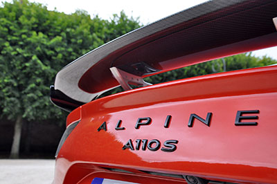 nouveau logo monogramme alpine a110s 2022