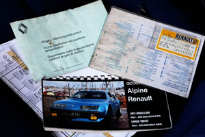 carnet entretien acheter alpine a310