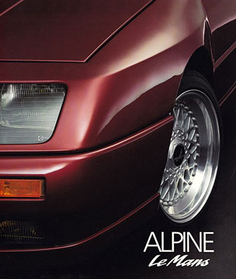 brochure alpine le mans