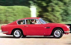 aston martin db6 profil
