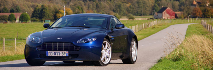 essai aston martin v8 vantage 4.3 2005