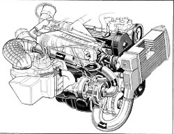 moteur audi 200 turbo