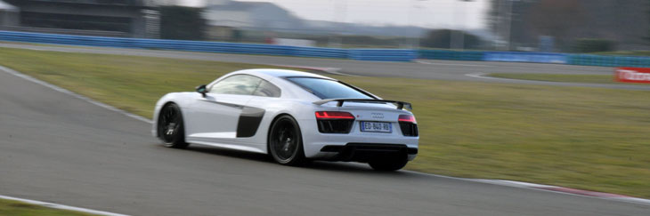 essai audi r8 v10 plus