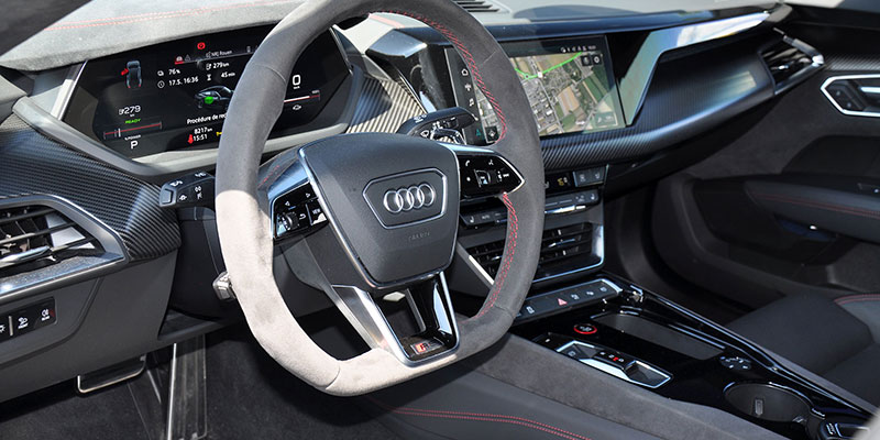 intérieur audi rs e-tron gt