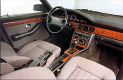 interieur audi v8