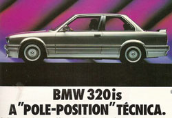 publicite bmw 320is italie