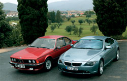 bmw série 6 e63 et e24