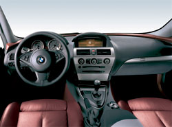 intérieur bmw 645ci e63