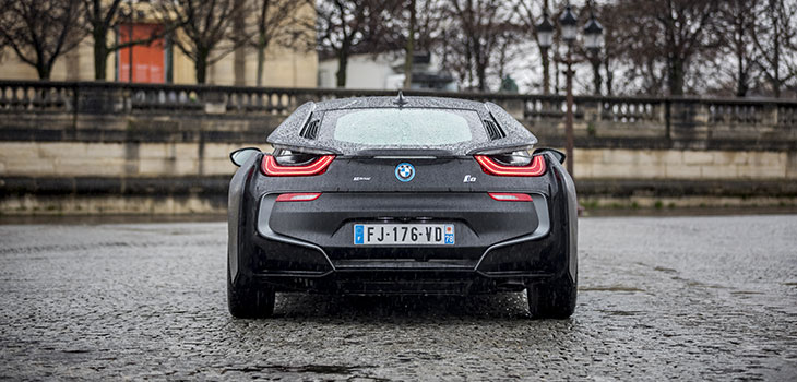 bmw i8 coupé arrière