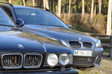 m5 e34 touring + m5 e61