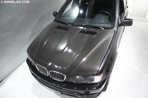 prototype bmw x5 4.6is carbon fiber cfrp