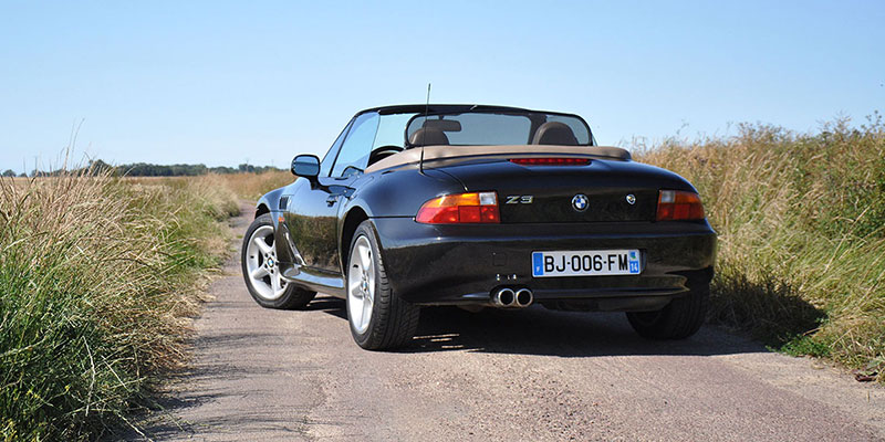 bmw z3 roadster arrière