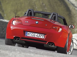 arriere bmw z4 m roadster
