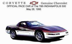 corvette c4 pace car