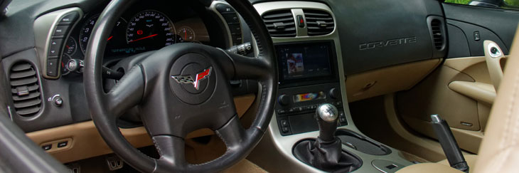 intérieur chevrolet corvette c6 phase 1